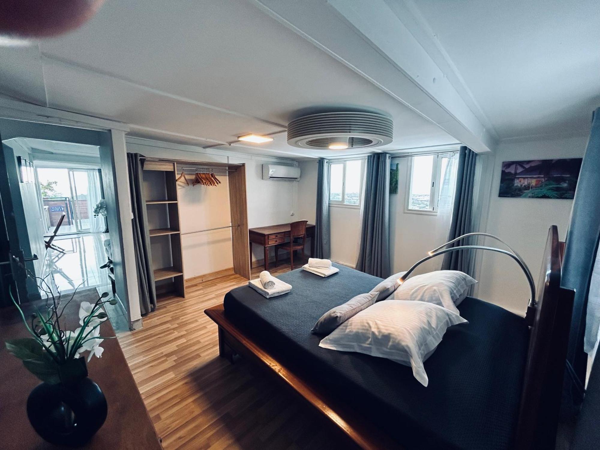 Appartement 3 Etoiles Sauna Vue Superbe Ti Kaz Miyou 2 La Possession Extérieur photo