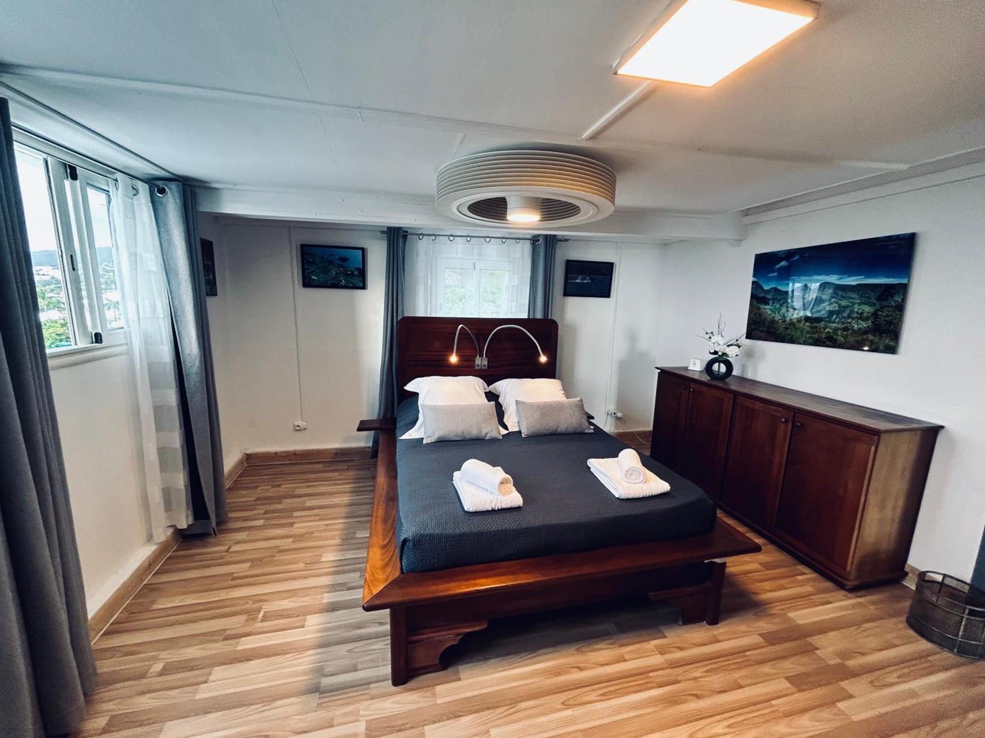 Appartement 3 Etoiles Sauna Vue Superbe Ti Kaz Miyou 2 La Possession Extérieur photo